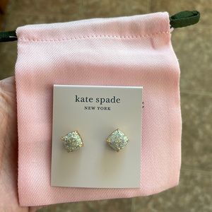 Brand new with dust bag Kate spade earrings
